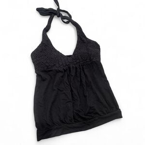 Y2K Victoria’s Secret Crochet Halter Bra Top